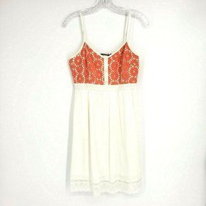 NWT Doe & Rae Crochet Lace Fit and Flare Dress